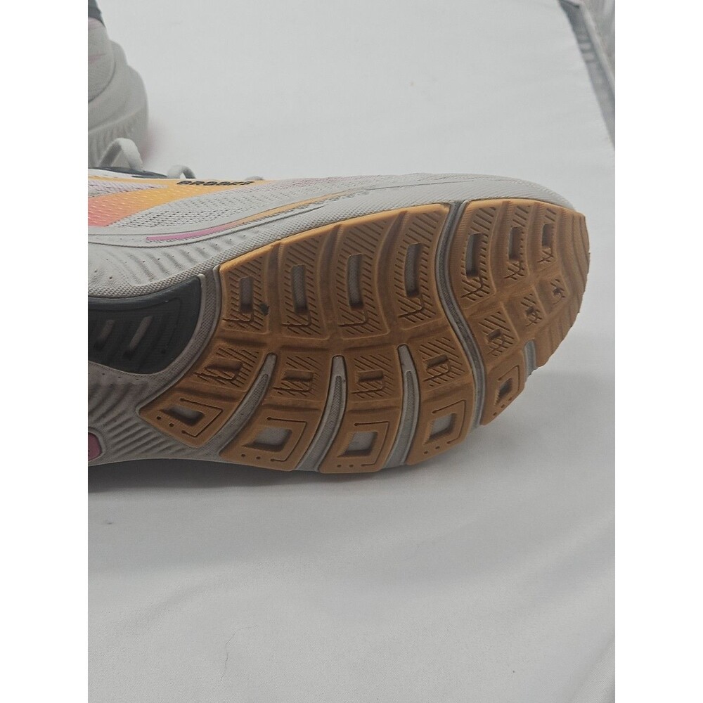 Brooks Sneakers Womens 10 D Wide Ghost 17 1204311D070 Gray Running Athletic Shoe - Picture 11 of 16